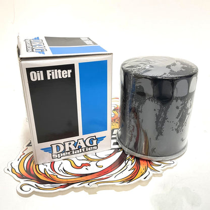 Drag Specialties Black Oil Filter Harley Sportster & EVO Big Twin  DS-275204