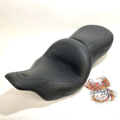 NICE! Mustang One-Piece Sport 2-Up 1997-2007 Harley Touring Seat 0801-0293 75454