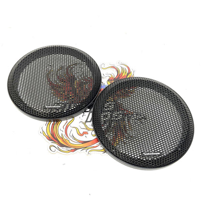 NEW Rockford Fosgate 2014 Up Harley Tour Pak Black Speaker Cover Grills 76000092