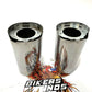 Genuine Harley 2014 Up Touring Chrome Fork Slide Covers 45600022