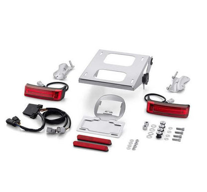 NEW Genuine Harley 2014up Touring Detachable Tour-Pak Conversion Chrome 53000917