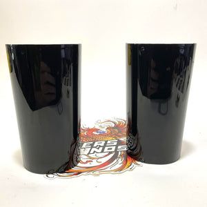 Genuine Harley 2014-2023 Touring Vivid Black Fork Slide Covers 45600038DH