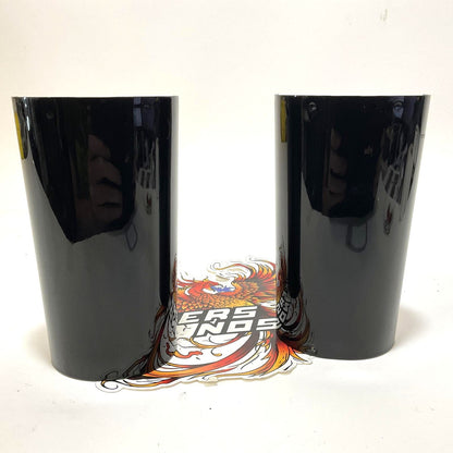 Genuine Harley 2014-2023 Touring Vivid Black Fork Slide Covers 45600038DH
