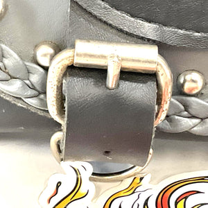 Willie and Max Grey Thunder Studded Tool Pouch