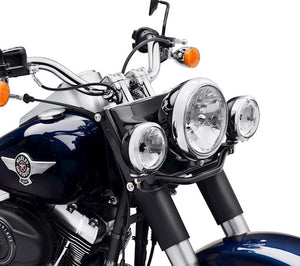 NEW Genuine Harley 2000-2017 FL Softail Black Auxiliary Lighting Kit 68000026