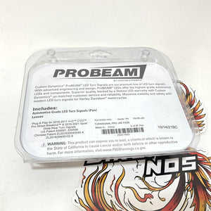 Pro Beam LED Rear Signals Red Breakout Sport Glide PB-RR-JAE