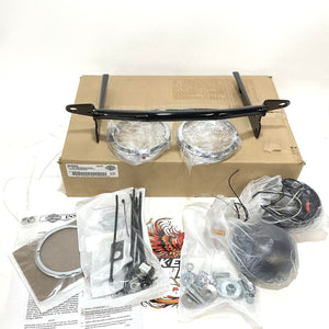 NEW Genuine Harley 2000-2017 FL Softail Black Auxiliary Lighting Kit 68000026