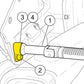 NEW Genuine Harley FXDR Left Footpeg Adapter Support 50501130