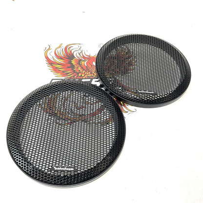 NEW Rockford Fosgate 2014 Up Harley Tour Pak Black Speaker Cover Grills 76000092