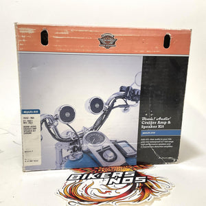 NOS Genuine Harley Chrome Boom Audio Handlebar mount Cruise Amp Speaker 76262-08