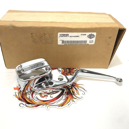 NOS Genuine Harley Chrome 2014-2016 CVO Clutch Master Cylinder 36700048B