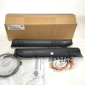NOS Genuine Harley Dyna XL Softail Black Screamin Eagle Muffler Shield 65400078