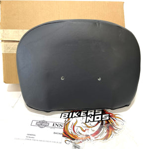 NOS Genuine Harley Smooth Bucket Medium Low Backrest Pad 51640-06