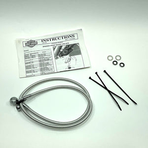 New Genuine Harley 2001-2005 FXDL Diamondback Brake line 37" 44899-05