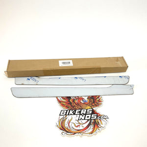 Advanblack 2014Up Touring Stainless Steel Stretched Saddlebag Skid Plates SBSP14