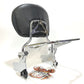 Genuine Harley Touring 1997-2008 Chrome Passenger Backrest W Luggage 52933-97