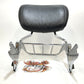 Genuine Harley Touring 1997-2008 Chrome Passenger Backrest W Luggage 52933-97