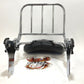 Genuine Harley Touring 1997-2008 Chrome Passenger Backrest W Luggage 52933-97
