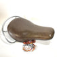 Genuine Harley-Davidson Panhead Shovelhead Brown Standard Buddy Seat
