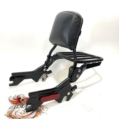 Harley 2018 Up Softail HoldFast Upright Standard Height Black W/Pad 52300446