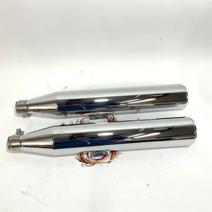Genuine Harley-Davidson 2018 Up Fat Boy Breakout Mufflers 65400381 64900458