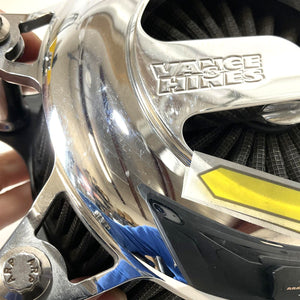 Vance&Hines 2008-2017 Twin Cam Chrome VO2 Rogue Air Intake 1010-2899 70375