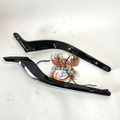 Harley 2018up Softail Black Rear Fender Supports W/ Mini Turn Signals 59500423