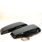 Genuine Harley Davidson 2024 Up Vivid Black Saddlebag Lids 90202698DH 90202699DH