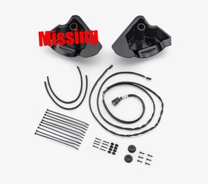 NEW Genuine Harley Air-Cooled Lower Left Speaker Installation Kit 76000978