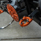 Arlen Ness Orange Drivers MX Foot Pegs 1621-0999 07-969