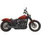 Bassani Black Road Rage 2-1 Exhaust System for 2018-2021 Harley Softail 1S72RB