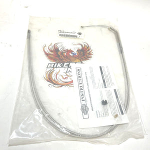 NEW Genuine Harley Sportster 32-1/2" Chrome  Throttle & Idle Cables 45° 38906-07