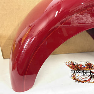 NOS Genuine Harley 2009 Up Tri Glide Left Rear Fender Billiard Red 83000054ENY