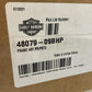NEW Genuine Harley 2009-2025 Touring Rear Upper Frame Section 48079-09BHP