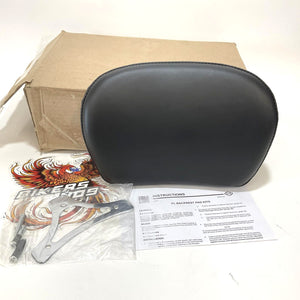 NEW Genuine Harley 1997Up Touring Black Leather Passenger Backrest Pad 52920-98B