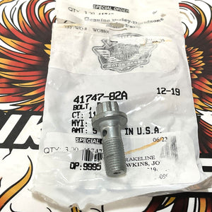 NOS Genuine Harley 1982-2006 3/8-24 12point Banjo Bolt 41747-82A