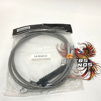 LA CHOPPERS 12-14" Apes 73.5" Clutch Cable 2018Up Harley Softail LA-8152C13B