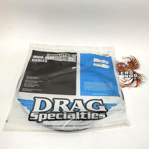 Drag Harley Braided Clutch Cable 2007-2016 Touring +6" 68 11/16" 0652-1438