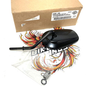 Genuine Harley 1982 Up Right Short Stem Black Mirror 91982-03