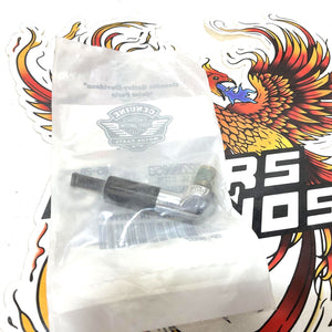 NOS Genuine Harley 2016-2017 CVO Touring Chrome Valve Stem Right Angle  32700058