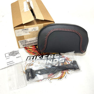 New Harley Passenger Backrest RedStich Pad Small 2018up Softail Touring 52300555