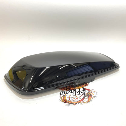 Genuine Harley 2014 Up Touring Vivid Black Left Saddlebag Cover 90201055DH