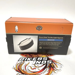 NEW Genuine Harley Dual Mode with Brake Light Upgraded Tri- Bar Light 67774-10