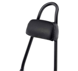 Genuine Harley 2018 Up Softail One Piece Tall Sissybar With Pad Black 52300502