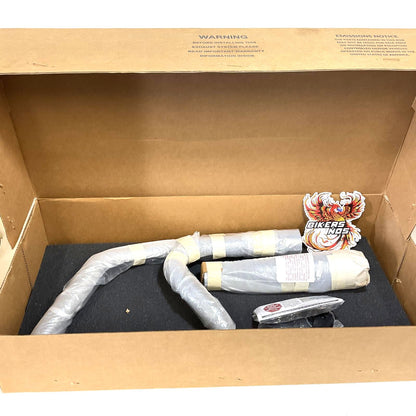 Bassani Black Road Rage 2-1 Exhaust System for 2018-2021 Harley Softail 1S72RB