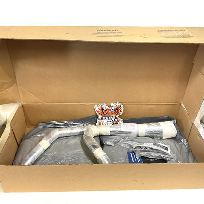 Bassani Xhaust 2018-2021 Ripper Short Road Rage 2-into-1 Chrome Exhaust 1S73