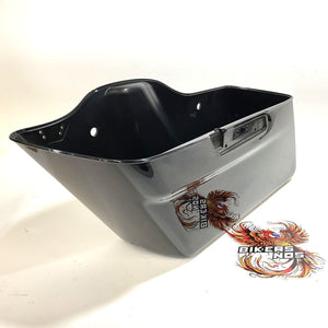 Genuine Harley 2014 Up Touring Left Saddlebag Vivid Black 90201059DH