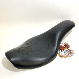 NICE! Genuine Harley 1996-2003 Dyna Exotics Seat Warrior W/ Ostrich 52632-03
