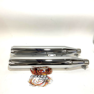 Genuine Harley 2025 Softail Stock Mufflers W/ Shields 64901382