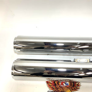 Genuine Harley 2025 Softail Stock Mufflers W/ Shields 64901382